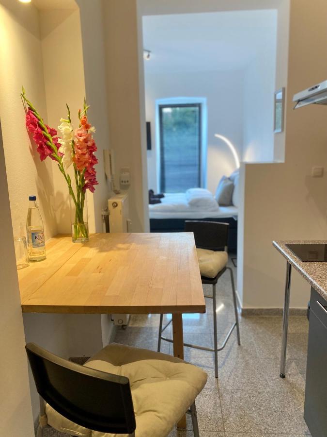 Stilvolles, Neues Apartment Mit Balkon In บัมแบร์ก ภายนอก รูปภาพ